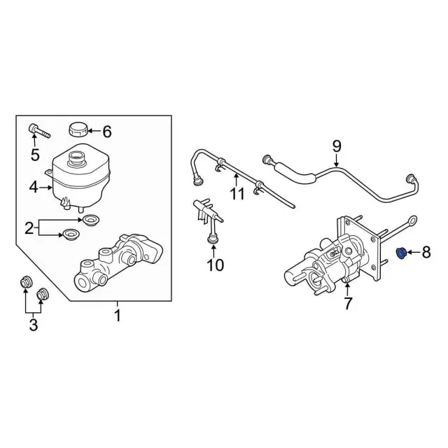 Booster Nut - Ford (w716538s442) - view 4