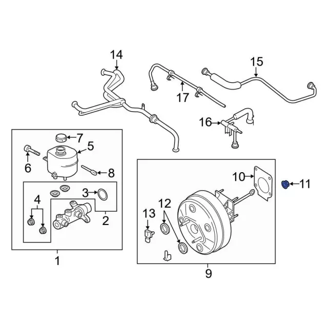 Booster Nut - Ford (w716538s442) - view 6