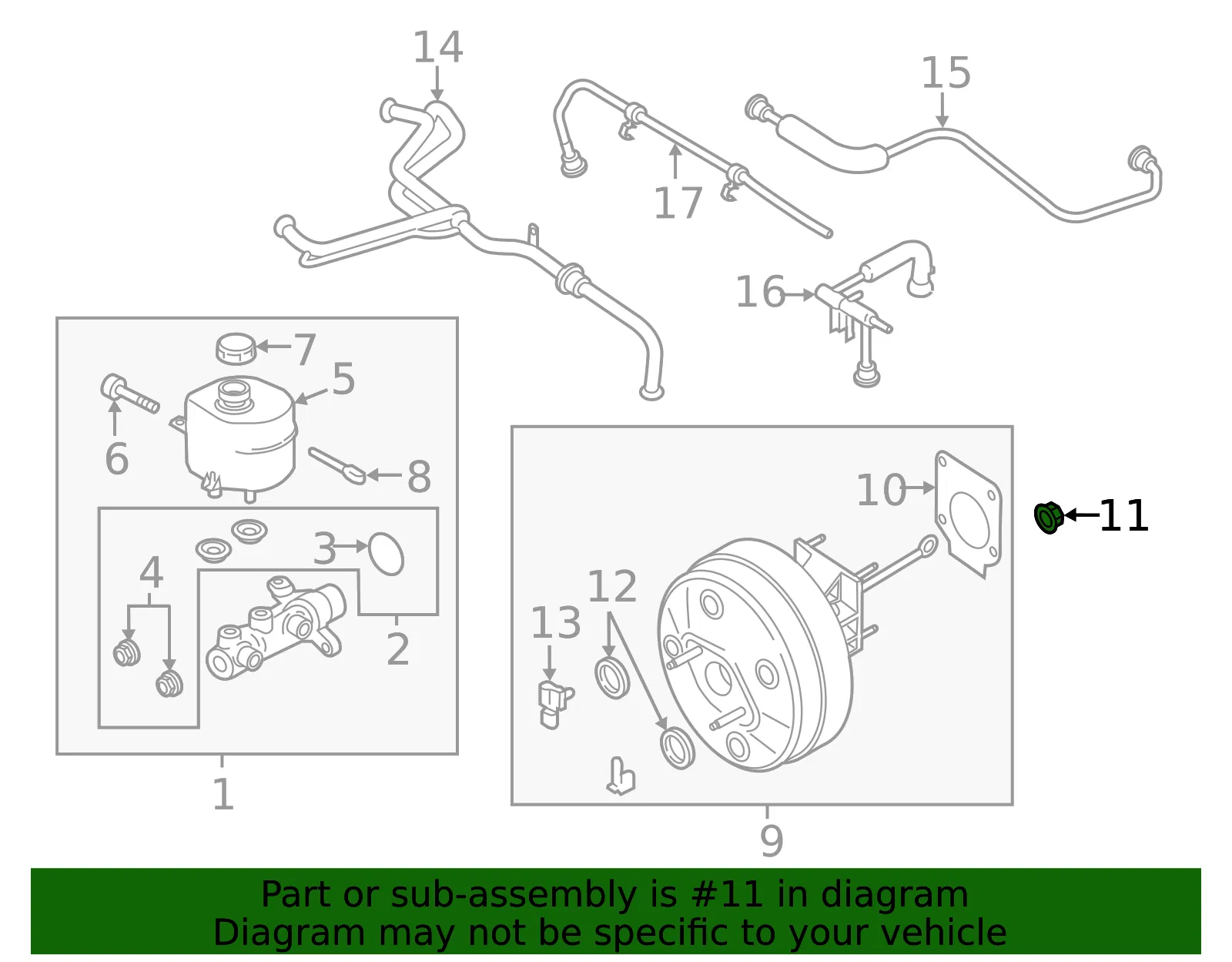Booster Nut - Ford (w716538s442) - view 8