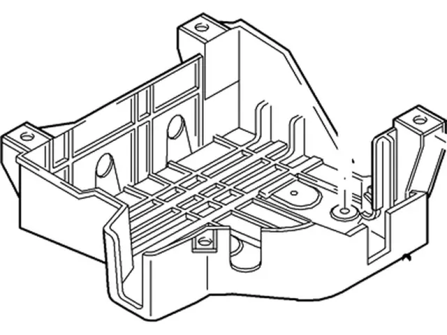 Bracket - Ford (yl8z9d665bb) - view 2